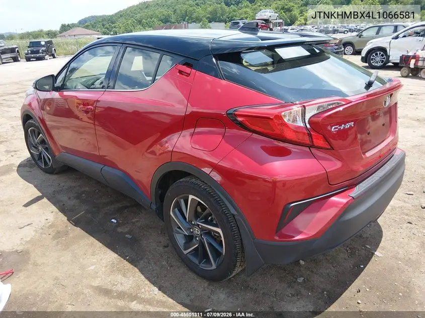 2020 Toyota C-Hr Limited VIN: JTNKHMBX4L1066581 Lot: 45501311