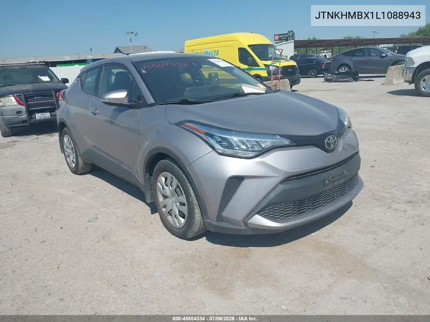 2020 Toyota C-Hr Le VIN: JTNKHMBX1L1088943 Lot: 45504334
