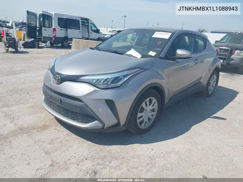 2020 Toyota C-Hr Le VIN: JTNKHMBX1L1088943 Lot: 45504334