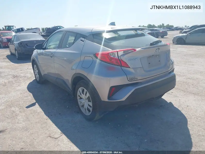 2020 Toyota C-Hr Le VIN: JTNKHMBX1L1088943 Lot: 45504334