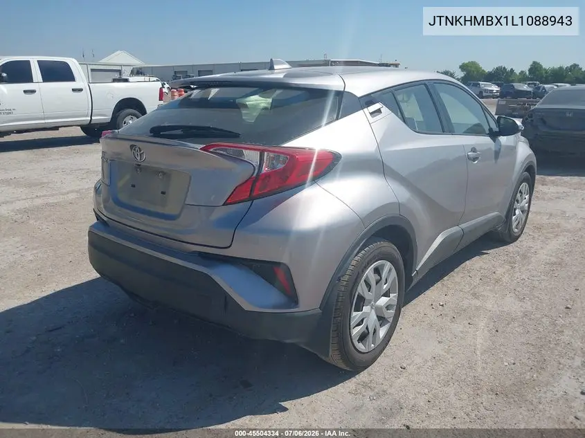 2020 Toyota C-Hr Le VIN: JTNKHMBX1L1088943 Lot: 45504334