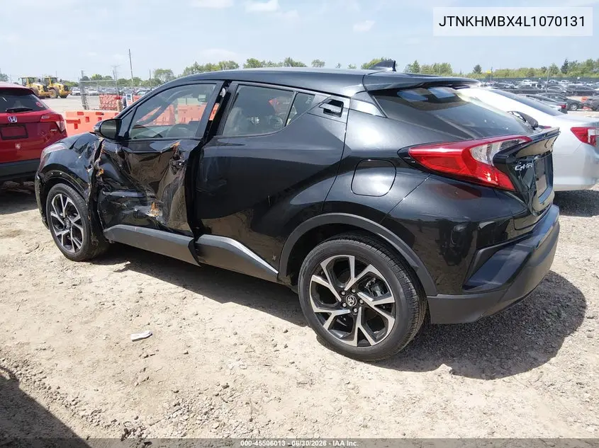 2020 Toyota C-Hr Xle VIN: JTNKHMBX4L1070131 Lot: 45506013