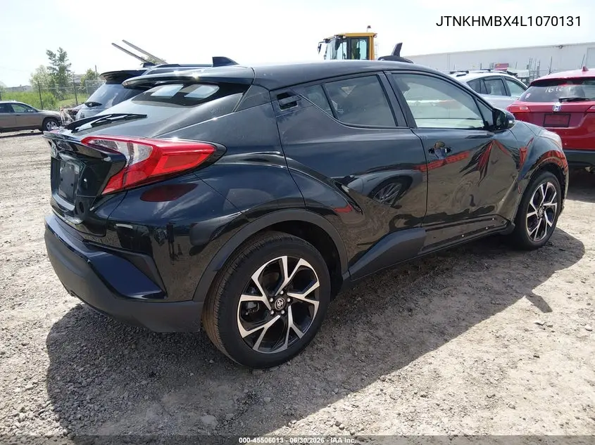 2020 Toyota C-Hr Xle VIN: JTNKHMBX4L1070131 Lot: 45506013