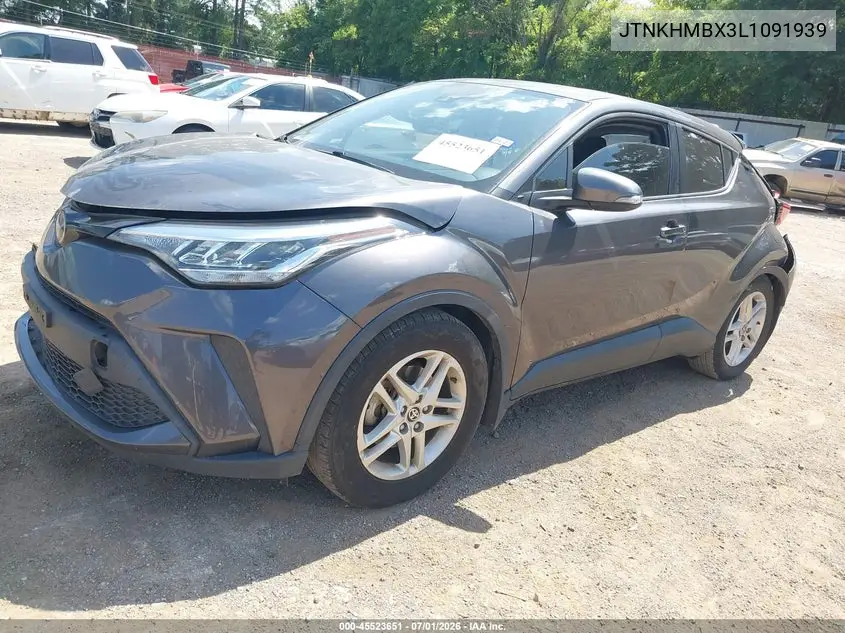 2020 Toyota C-Hr Le VIN: JTNKHMBX3L1091939 Lot: 45523651