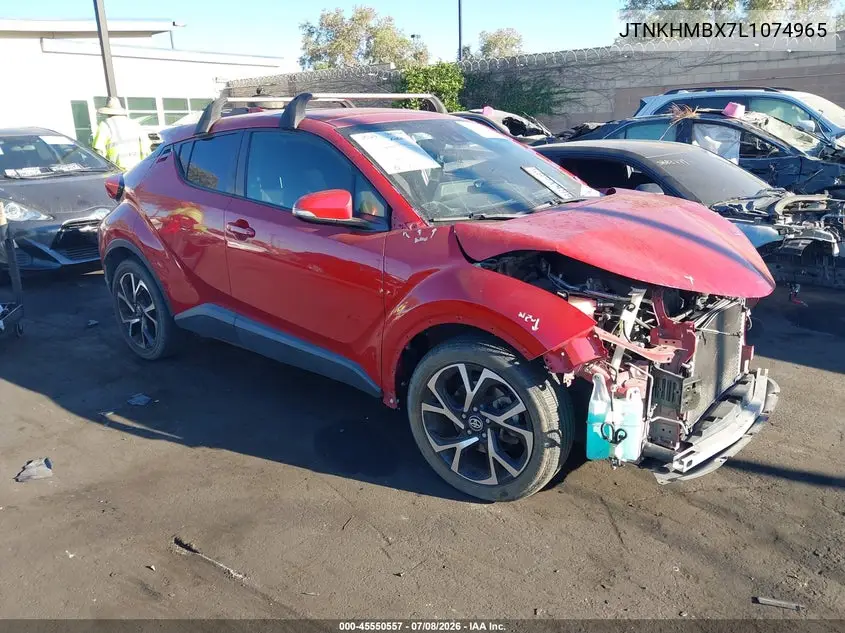 2020 Toyota C-Hr Xle VIN: JTNKHMBX7L1074965 Lot: 45550557