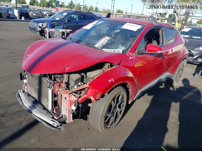 2020 Toyota C-Hr Xle VIN: JTNKHMBX7L1074965 Lot: 45550557