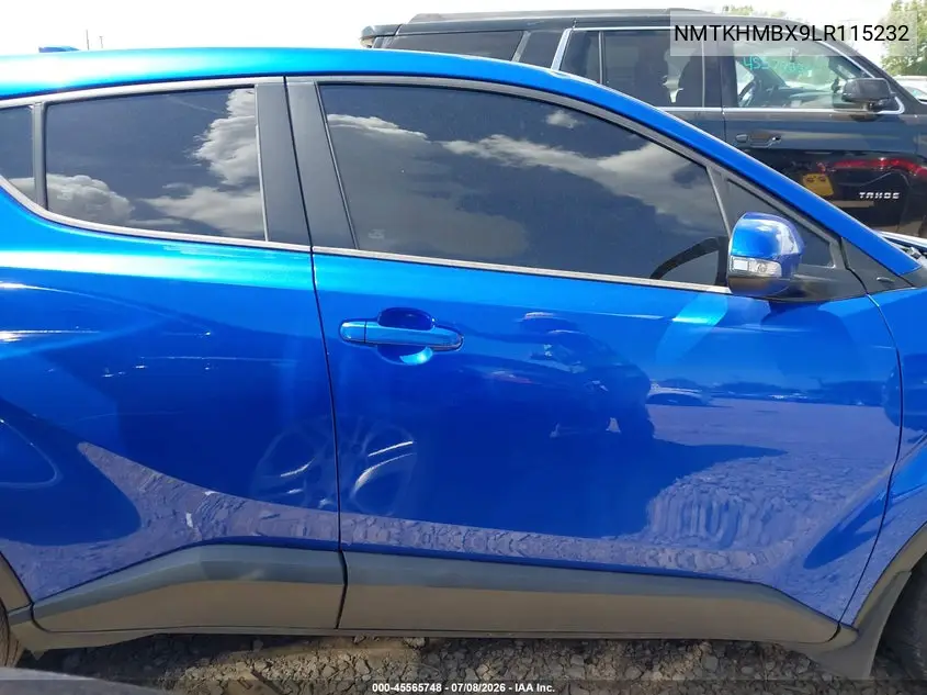 2020 Toyota C-Hr Xle VIN: NMTKHMBX9LR115232 Lot: 45565748