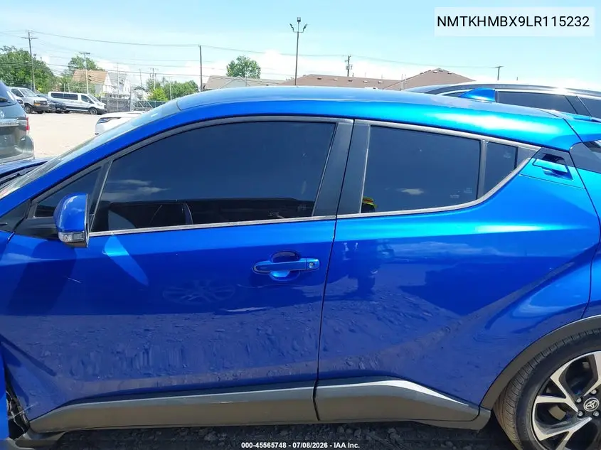 2020 Toyota C-Hr Xle VIN: NMTKHMBX9LR115232 Lot: 45565748