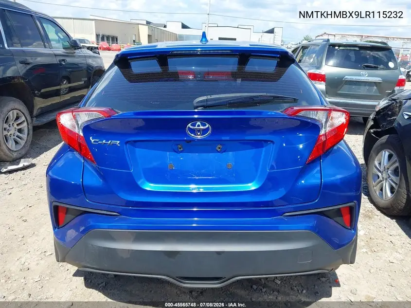 2020 Toyota C-Hr Xle VIN: NMTKHMBX9LR115232 Lot: 45565748