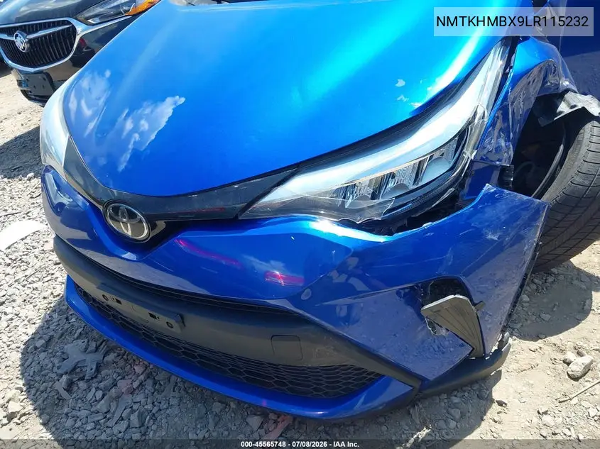2020 Toyota C-Hr Xle VIN: NMTKHMBX9LR115232 Lot: 45565748