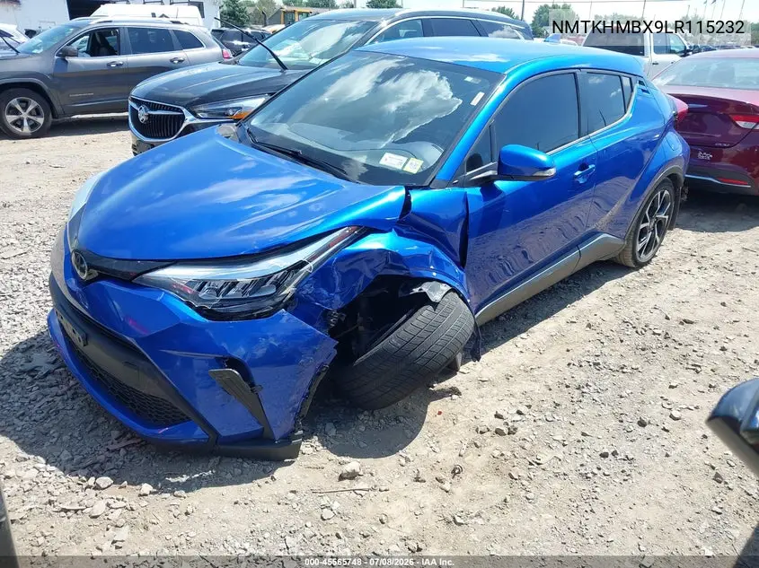 2020 Toyota C-Hr Xle VIN: NMTKHMBX9LR115232 Lot: 45565748