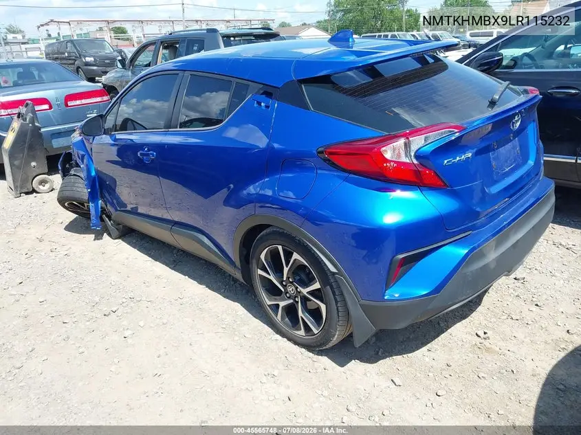 2020 Toyota C-Hr Xle VIN: NMTKHMBX9LR115232 Lot: 45565748