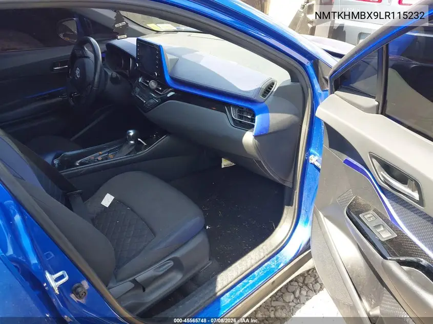 2020 Toyota C-Hr Xle VIN: NMTKHMBX9LR115232 Lot: 45565748