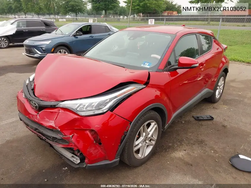 2020 Toyota C-Hr Le VIN: NMTKHMBX2LR103052 Lot: 45636793