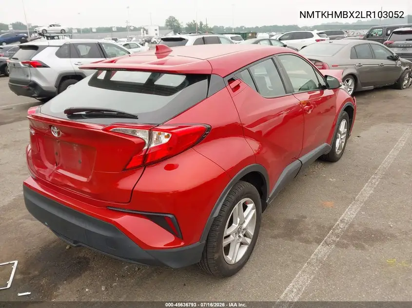 2020 Toyota C-Hr Le VIN: NMTKHMBX2LR103052 Lot: 45636793