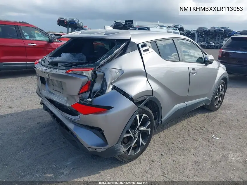 2020 Toyota C-Hr Xle VIN: NMTKHMBXXLR113053 Lot: 45651395