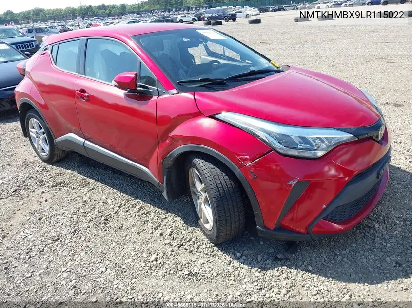 2020 Toyota C-Hr Le VIN: NMTKHMBX9LR115022 Lot: 45665115