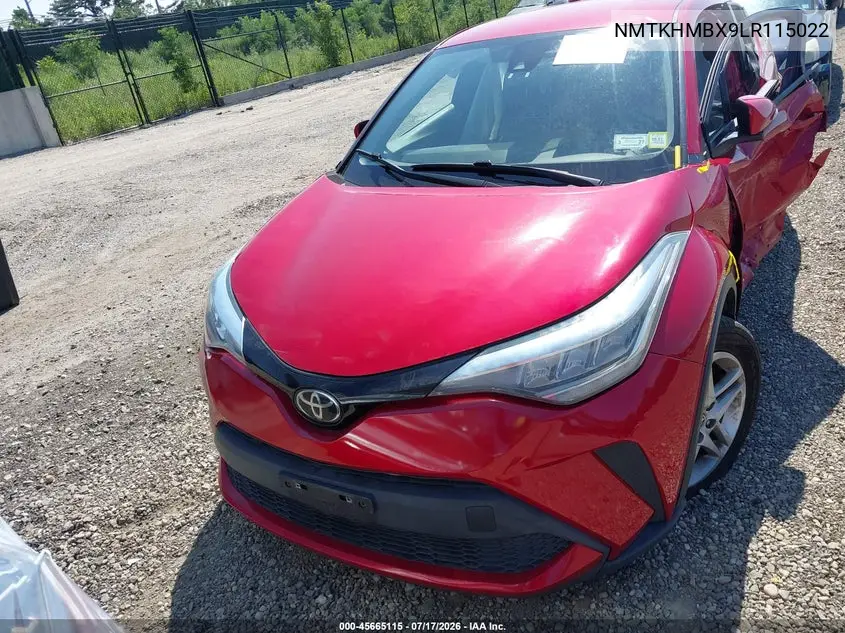 2020 Toyota C-Hr Le VIN: NMTKHMBX9LR115022 Lot: 45665115