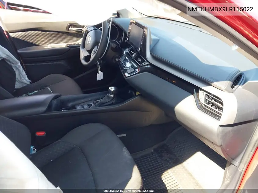 2020 Toyota C-Hr Le VIN: NMTKHMBX9LR115022 Lot: 45665115
