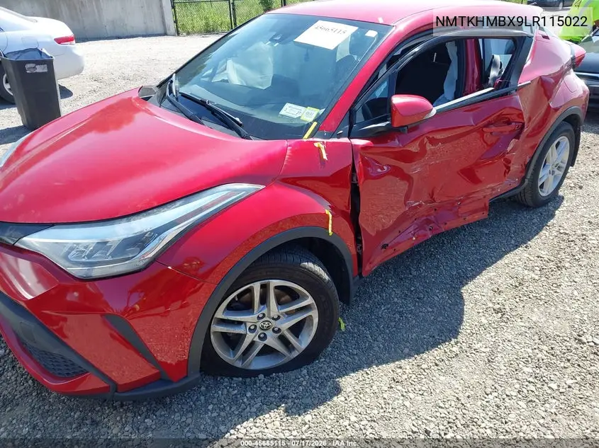 2020 Toyota C-Hr Le VIN: NMTKHMBX9LR115022 Lot: 45665115
