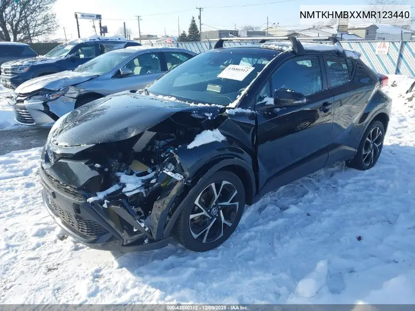 NMTKHMBXXMR123440 2021 Toyota C-Hr Xle
