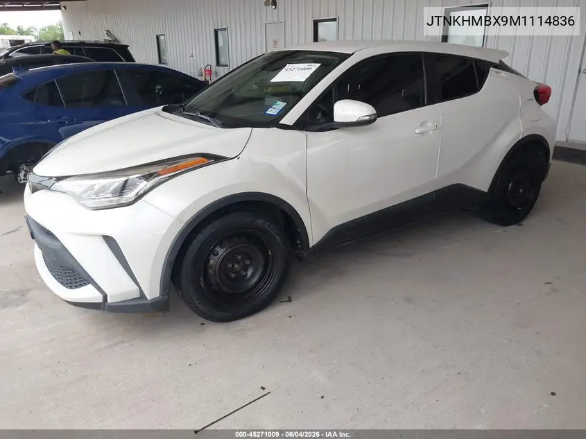 JTNKHMBX9M1114836 2021 Toyota C-Hr Le