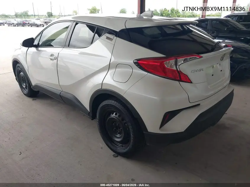 JTNKHMBX9M1114836 2021 Toyota C-Hr Le