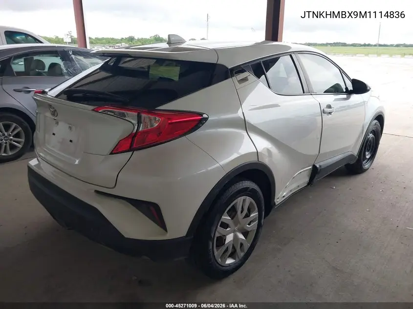 JTNKHMBX9M1114836 2021 Toyota C-Hr Le