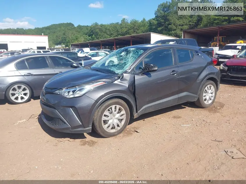 2021 Toyota C-Hr Le VIN: NMTKHMBX9MR126863 Lot: 45299498
