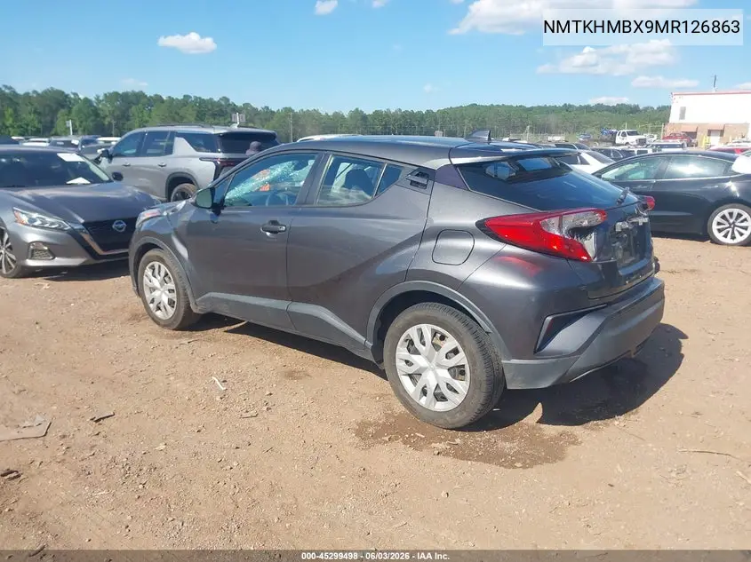2021 Toyota C-Hr Le VIN: NMTKHMBX9MR126863 Lot: 45299498