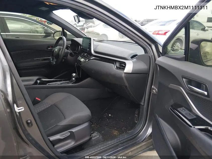 2021 Toyota C-Hr Nightshade Edition VIN: JTNKHMBX2M1111311 Lot: 45337505