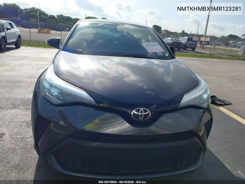 2021 Toyota C-Hr Xle VIN: NMTKHMBX5MR123281 Lot: 45376954