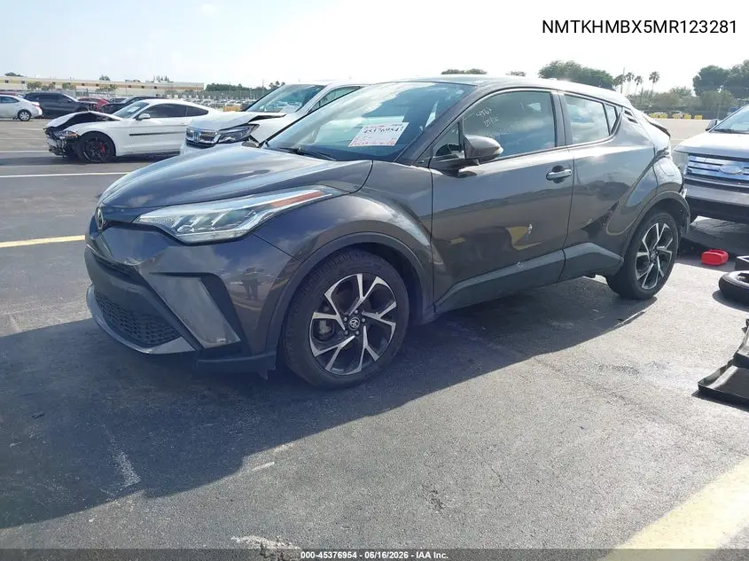 2021 Toyota C-Hr Xle VIN: NMTKHMBX5MR123281 Lot: 45376954