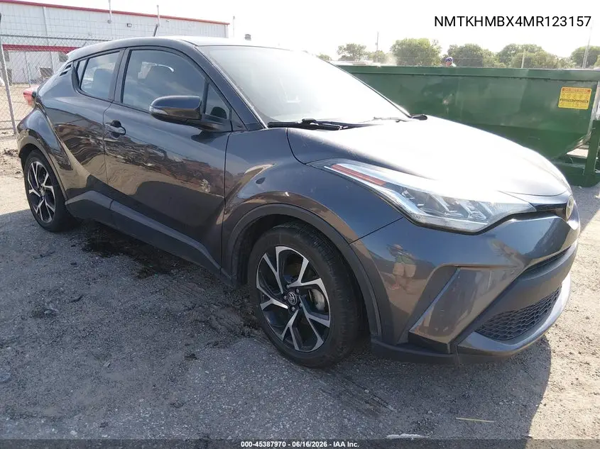 2021 Toyota C-Hr Xle VIN: NMTKHMBX4MR123157 Lot: 45387970