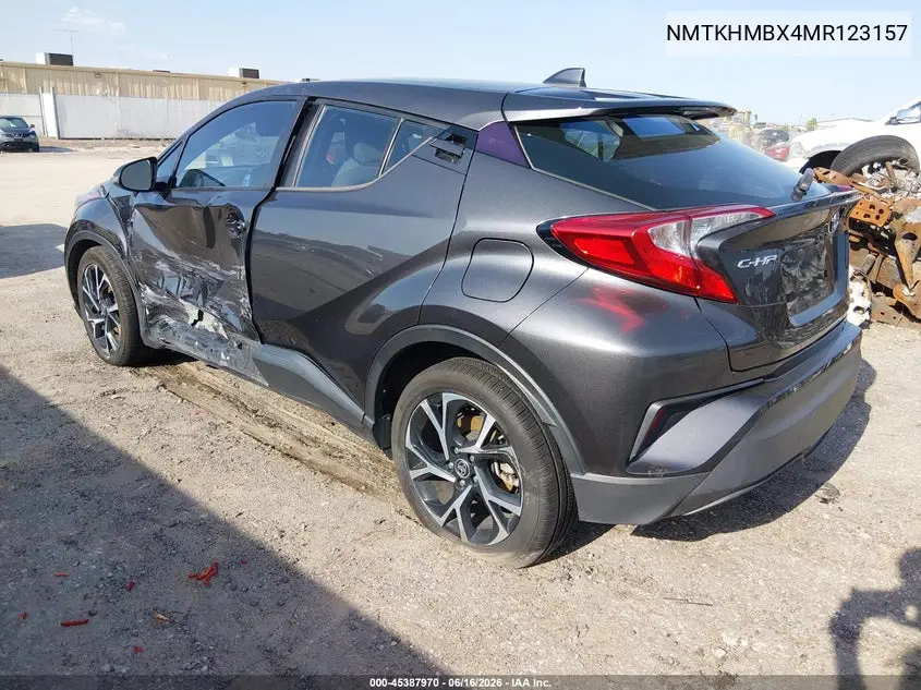2021 Toyota C-Hr Xle VIN: NMTKHMBX4MR123157 Lot: 45387970