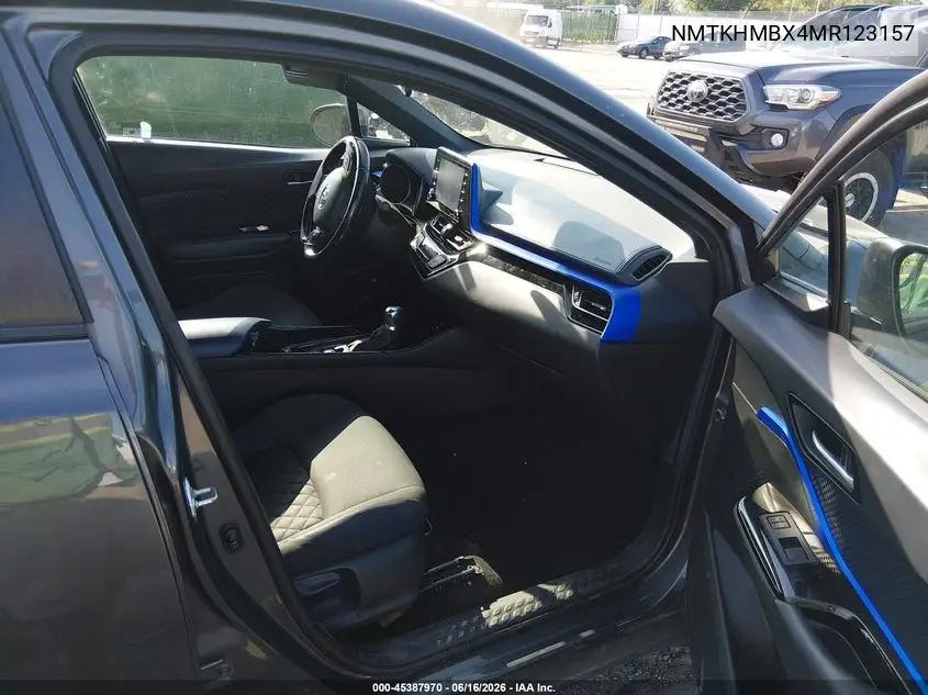 2021 Toyota C-Hr Xle VIN: NMTKHMBX4MR123157 Lot: 45387970
