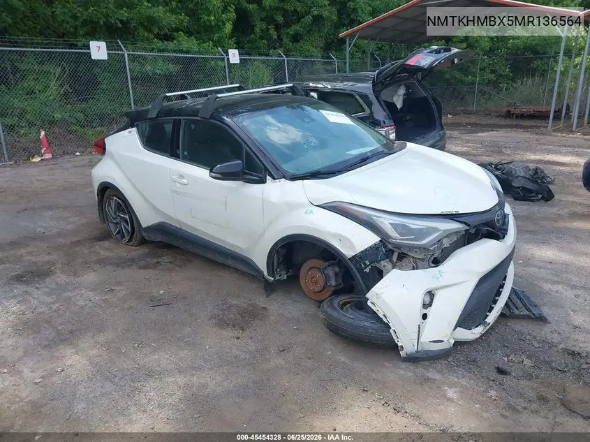 2021 Toyota C-Hr Limited VIN: NMTKHMBX5MR136564 Lot: 45454328