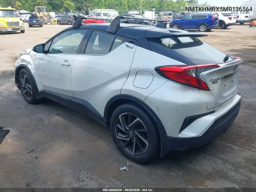 2021 Toyota C-Hr Limited VIN: NMTKHMBX5MR136564 Lot: 45454328