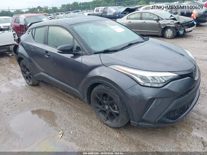 2021 Toyota C-Hr Nightshade Edition VIN: JTNKHMBX5M1100609 Lot: 45491200