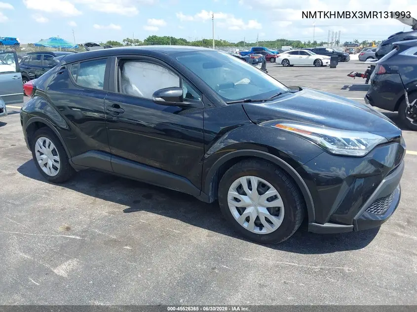 2021 Toyota C-Hr Le VIN: NMTKHMBX3MR131993 Lot: 45526365