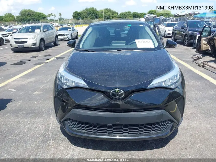 2021 Toyota C-Hr Le VIN: NMTKHMBX3MR131993 Lot: 45526365