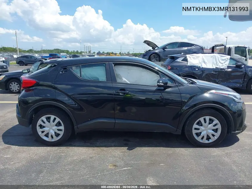 2021 Toyota C-Hr Le VIN: NMTKHMBX3MR131993 Lot: 45526365