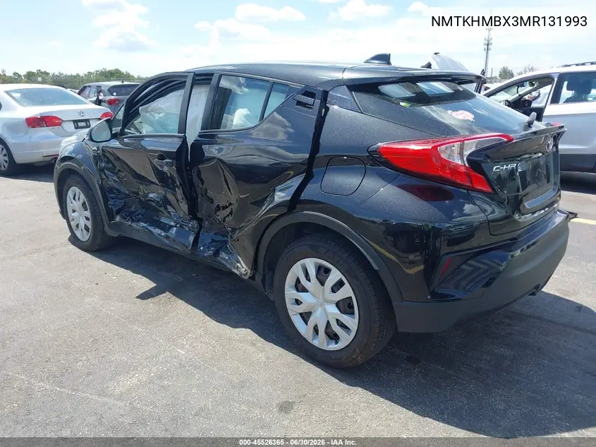 2021 Toyota C-Hr Le VIN: NMTKHMBX3MR131993 Lot: 45526365