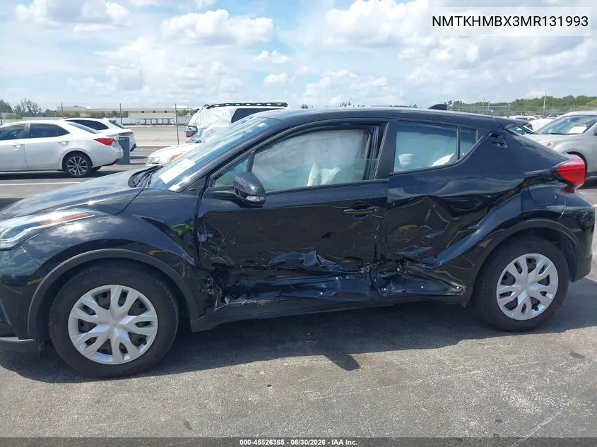 2021 Toyota C-Hr Le VIN: NMTKHMBX3MR131993 Lot: 45526365