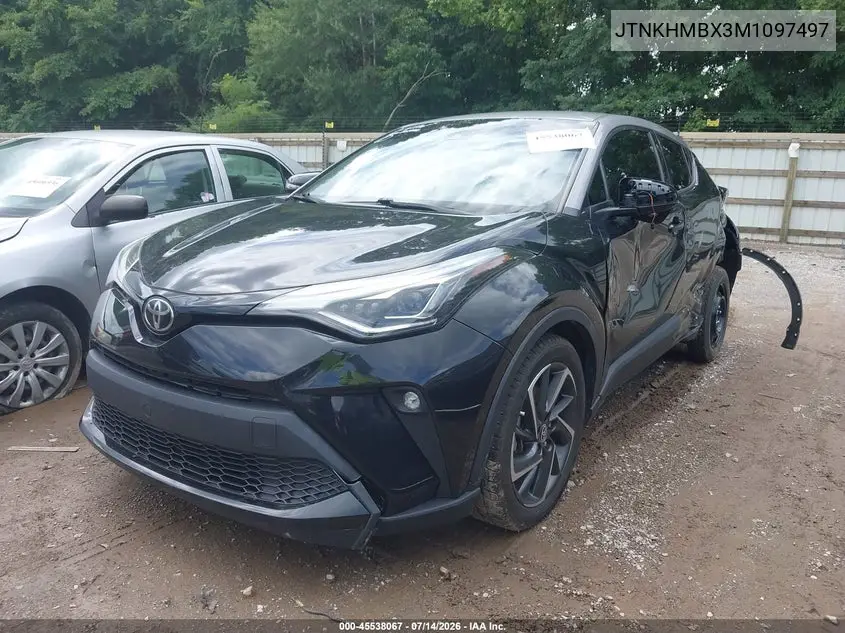 2021 Toyota C-Hr Limited VIN: JTNKHMBX3M1097497 Lot: 45538067