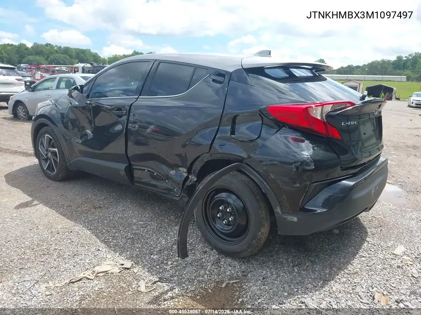 2021 Toyota C-Hr Limited VIN: JTNKHMBX3M1097497 Lot: 45538067