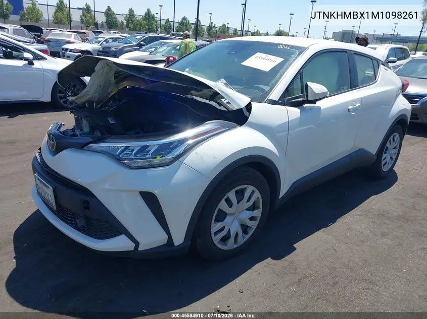 2021 Toyota C-Hr Le VIN: JTNKHMBX1M1098261 Lot: 45584910