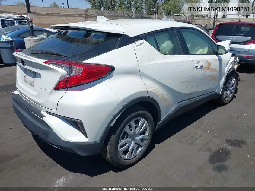2021 Toyota C-Hr Le VIN: JTNKHMBX1M1098261 Lot: 45584910