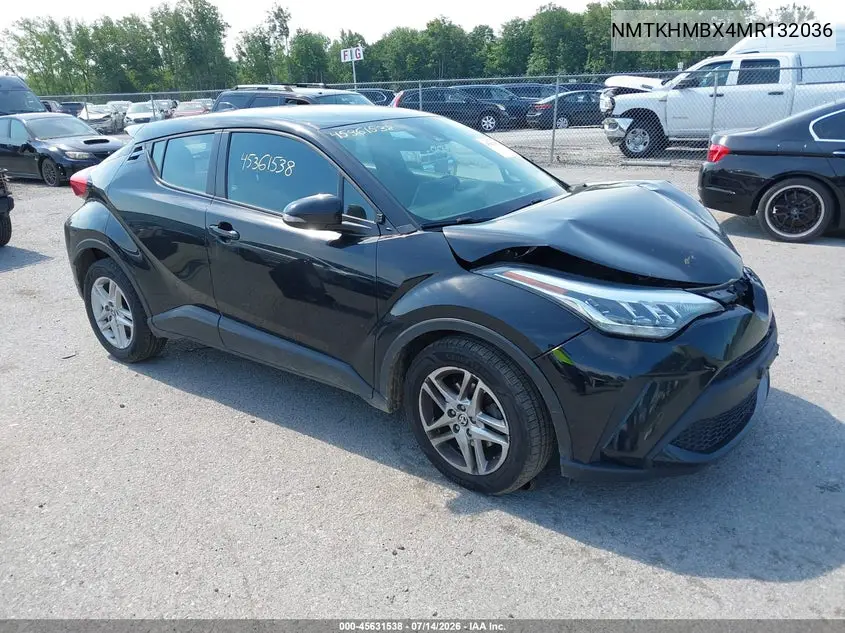 2021 Toyota C-Hr Le VIN: NMTKHMBX4MR132036 Lot: 45631538