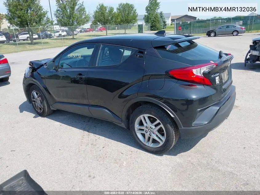 2021 Toyota C-Hr Le VIN: NMTKHMBX4MR132036 Lot: 45631538